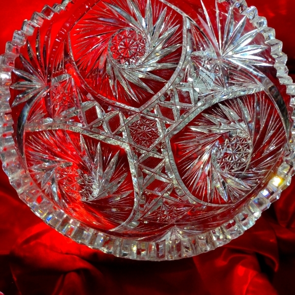 24%PbO Lead Crystal Bowl - Picture 5 of 14